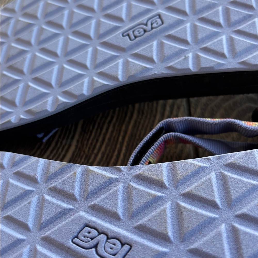 Teva Sport Sandals with Pink, Orange & Purple Straps - Picture 5 of 5